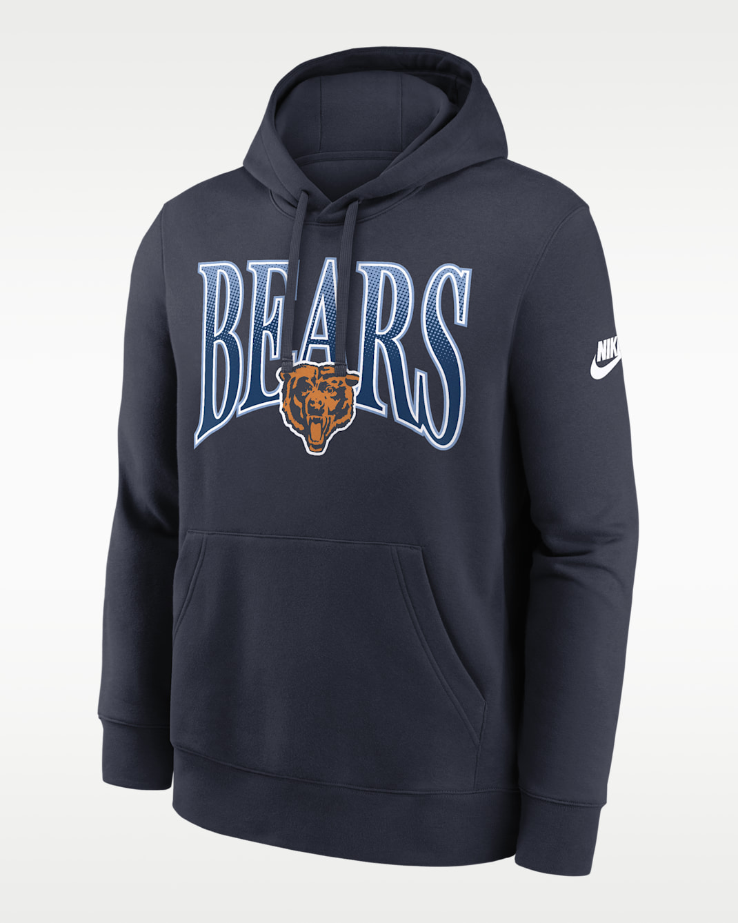 Chicago Bears Rewind Club Men's Nike NFL Pullover Hoodie - Marine
