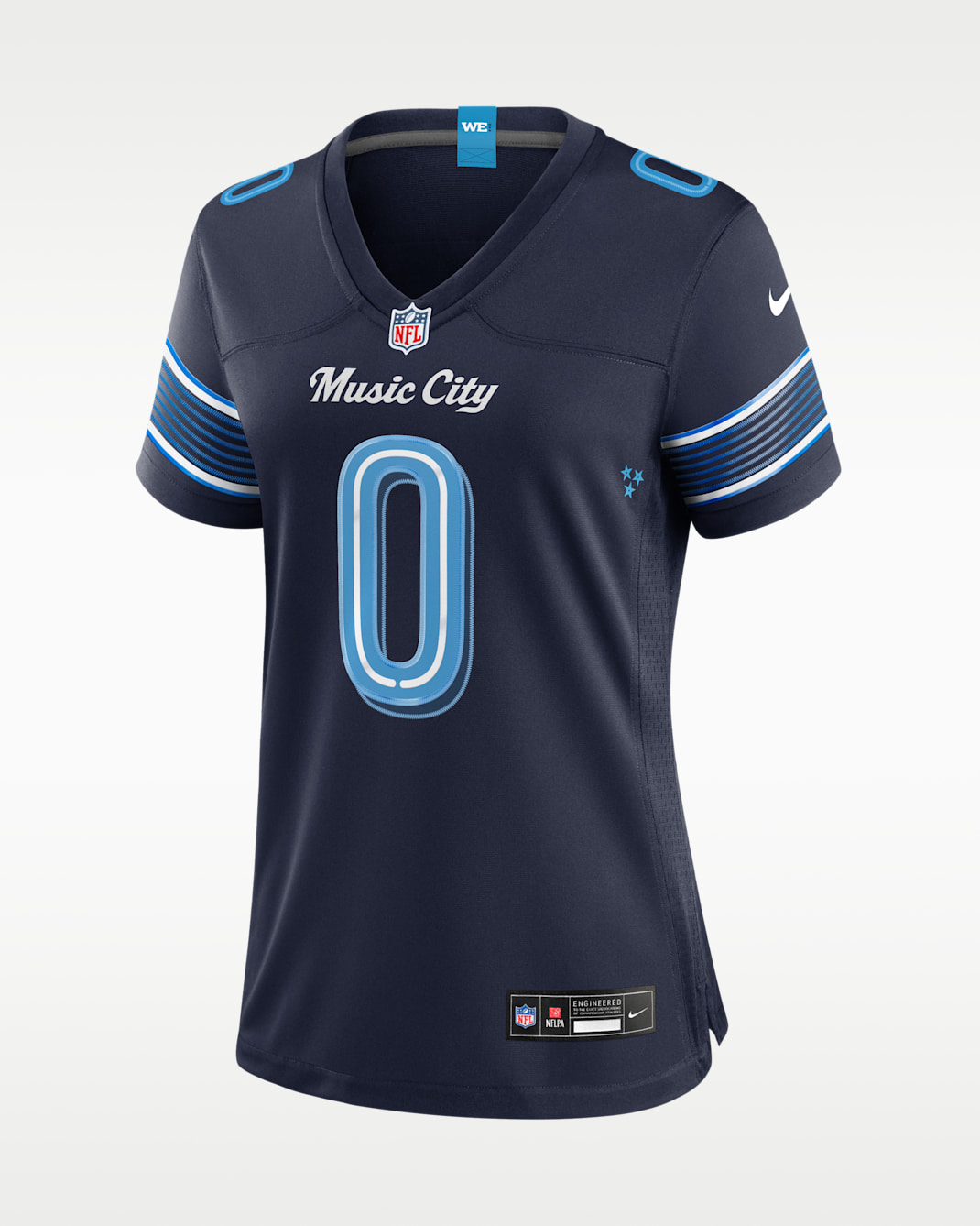 Calvin Ridley Tennessee Titans Rivalries Collection Women's Nike NFL Game Jersey - Navy