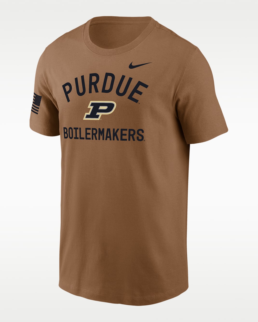 Purdue Boilermakers Men's Nike Dri-FIT College T-Shirt - Brown