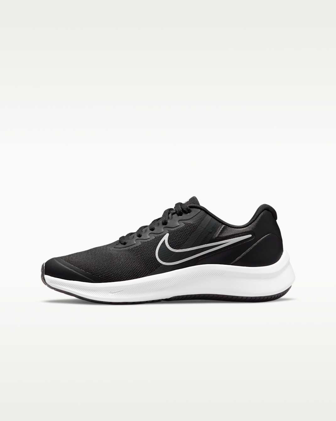 Calzado de running en carretera para niños grandes Nike Star Runner 3 - Negro/Gris humo oscuro/Gris humo oscuro