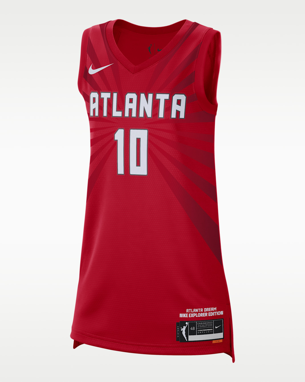 Jersey Nike Dri-FIT WNBA Victory Atlanta Dream Explorer Edition - Rojo universitario