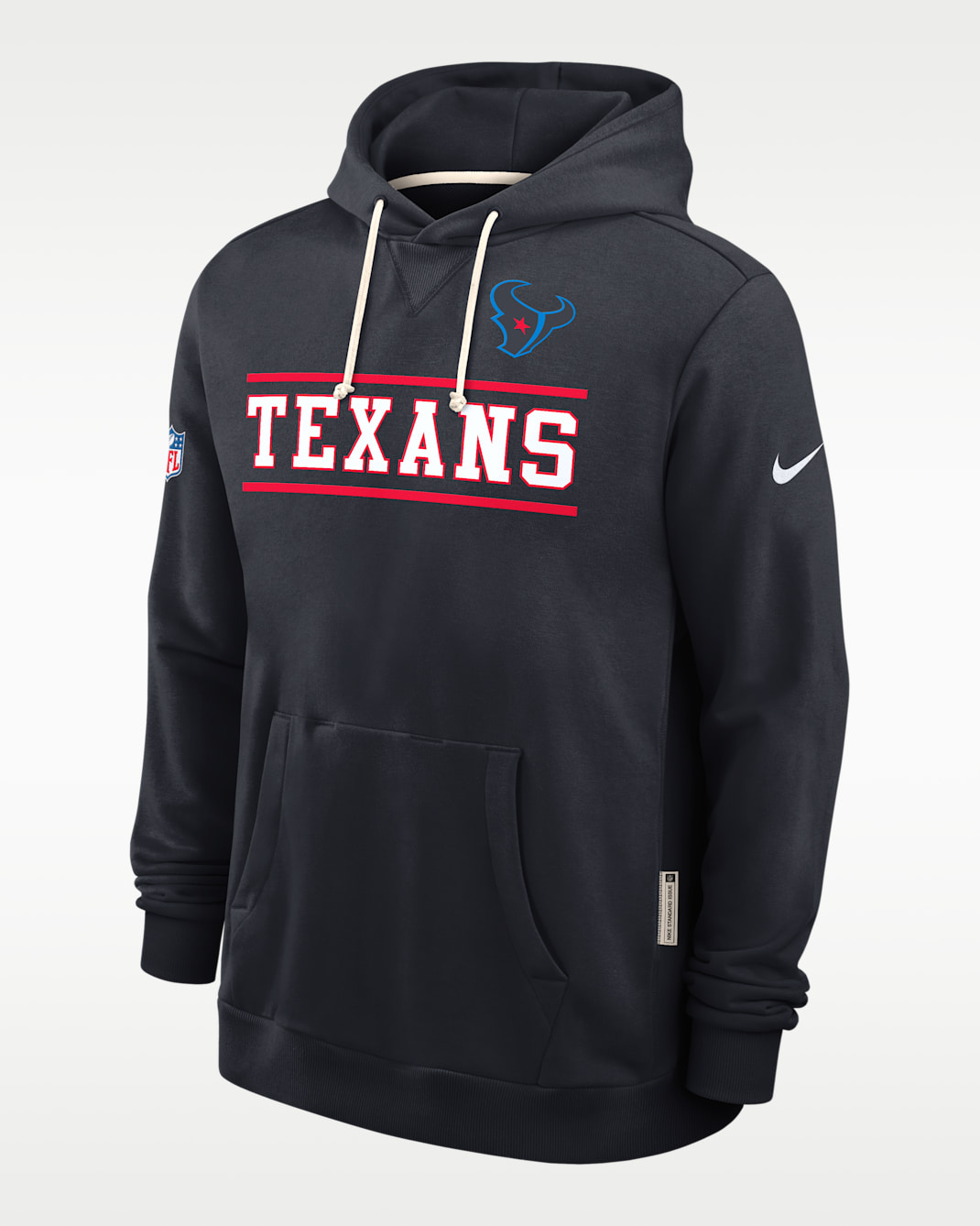 Houston Texans Alt Standard Issue Men's Nike Dri-FIT NFL Pullover Hoodie - Blue