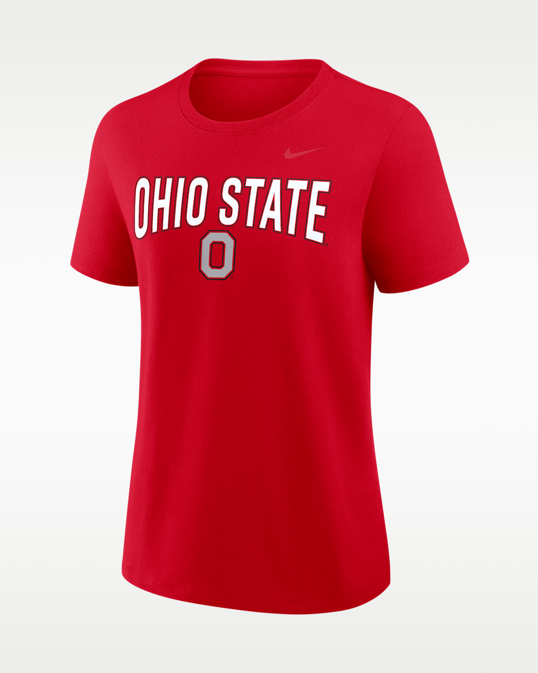 Ohio State Arch Logo Women's Nike College T-Shirt - Red
