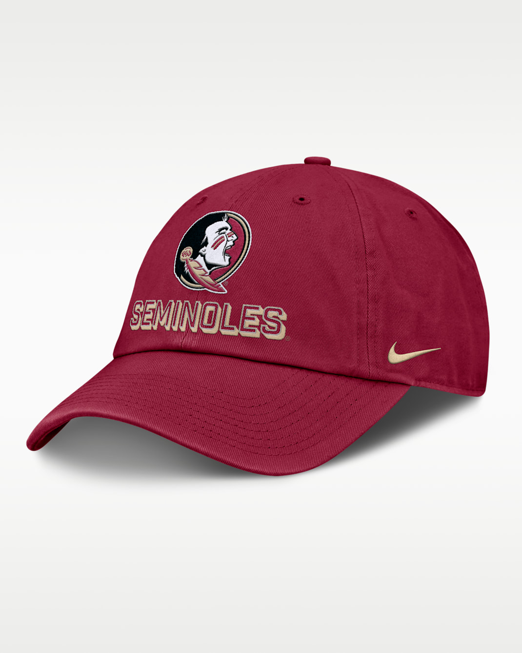 Florida State On-Field Club Gameday Men's Nike College Adjustable Hat - Garnet