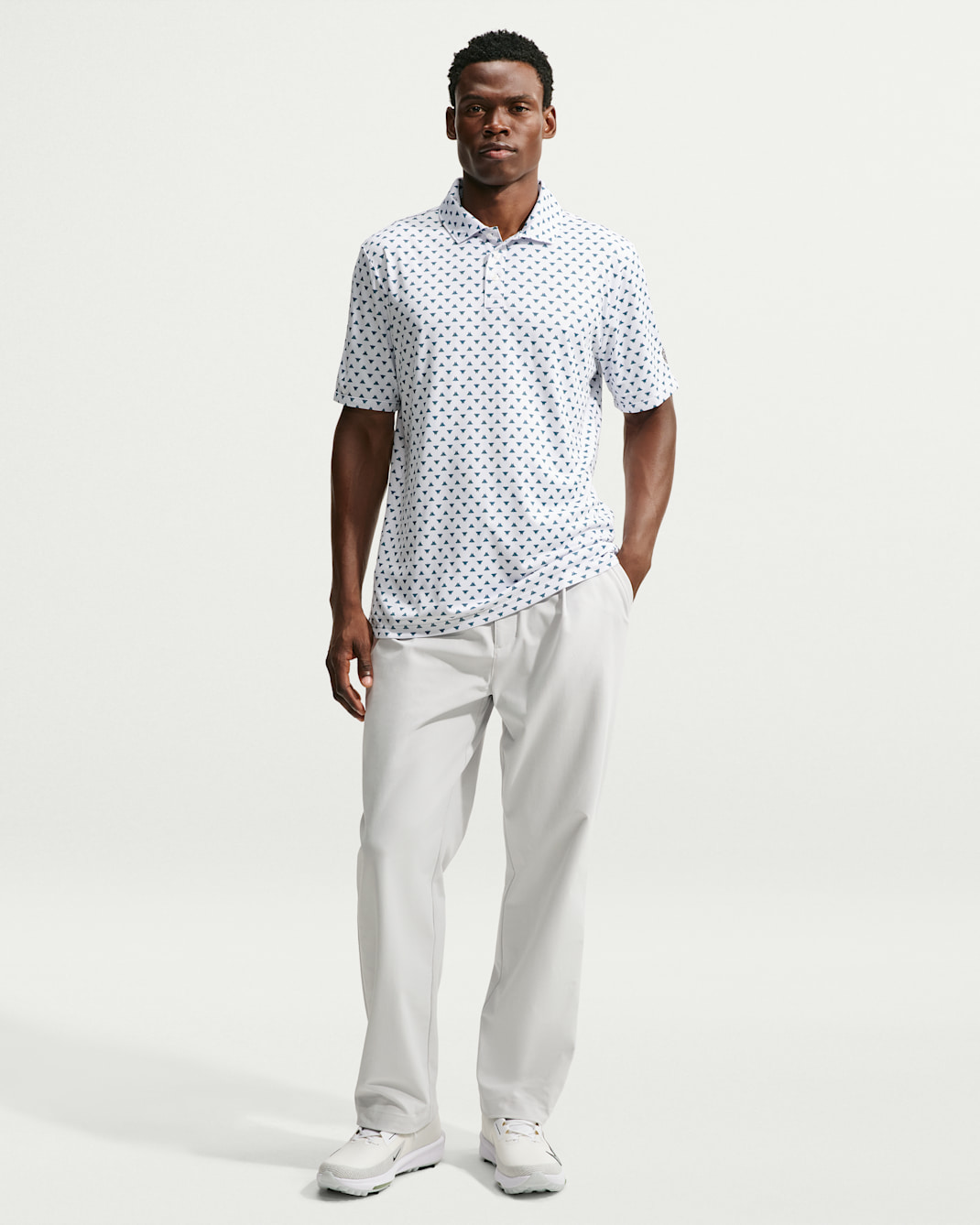 Nike Par Men's Dri-FIT Printed Golf Polo