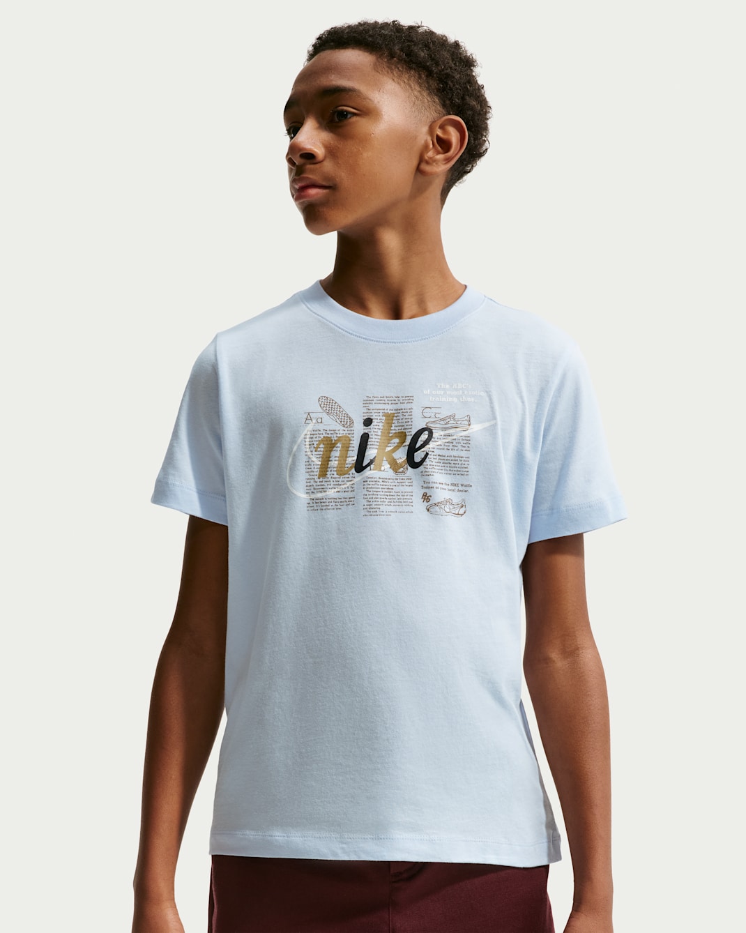 Nike Sportswear Club Older Kids' T-Shirt - Hydrogen Blue