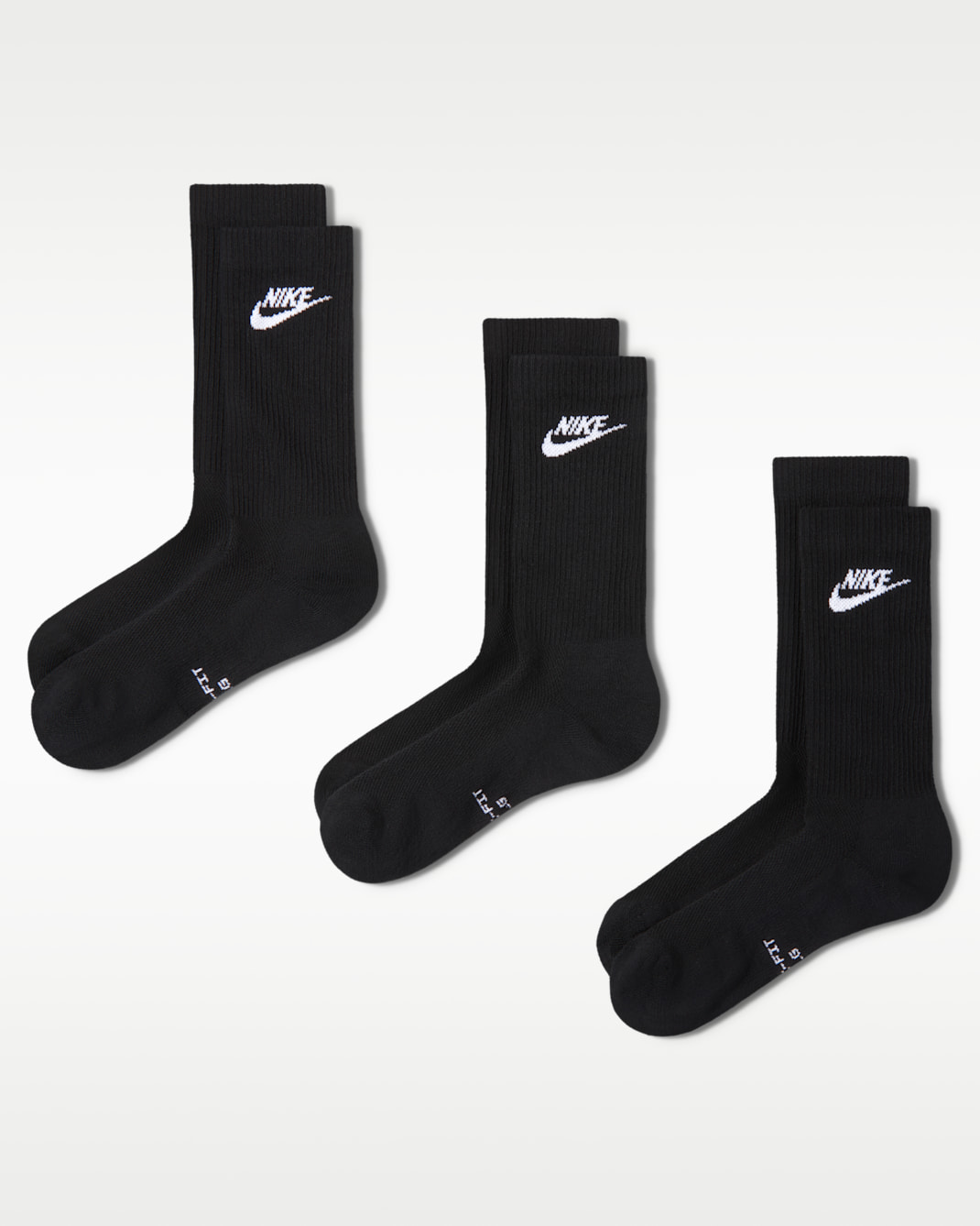 Nike Everyday Elevated Crew Socks (3 Pairs) - Multi-Colour