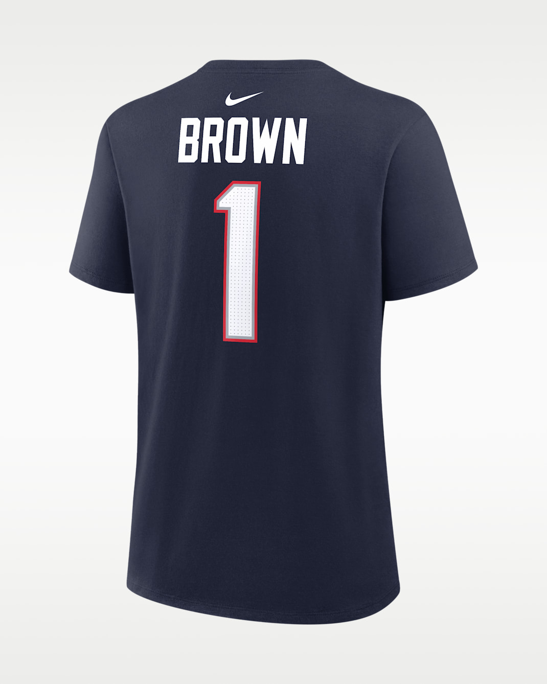 A.J. Brown New England Patriots Women's Nike NFL T-Shirt