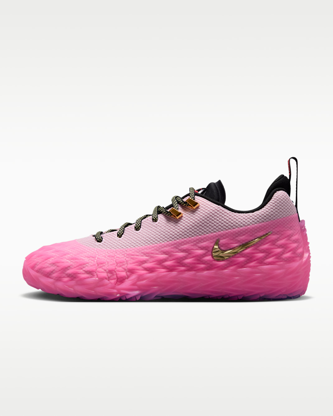 Nike S.T. Charge Basketball Shoes - Pink Foam/Pink Spell/Hot Lava/Soft Yellow