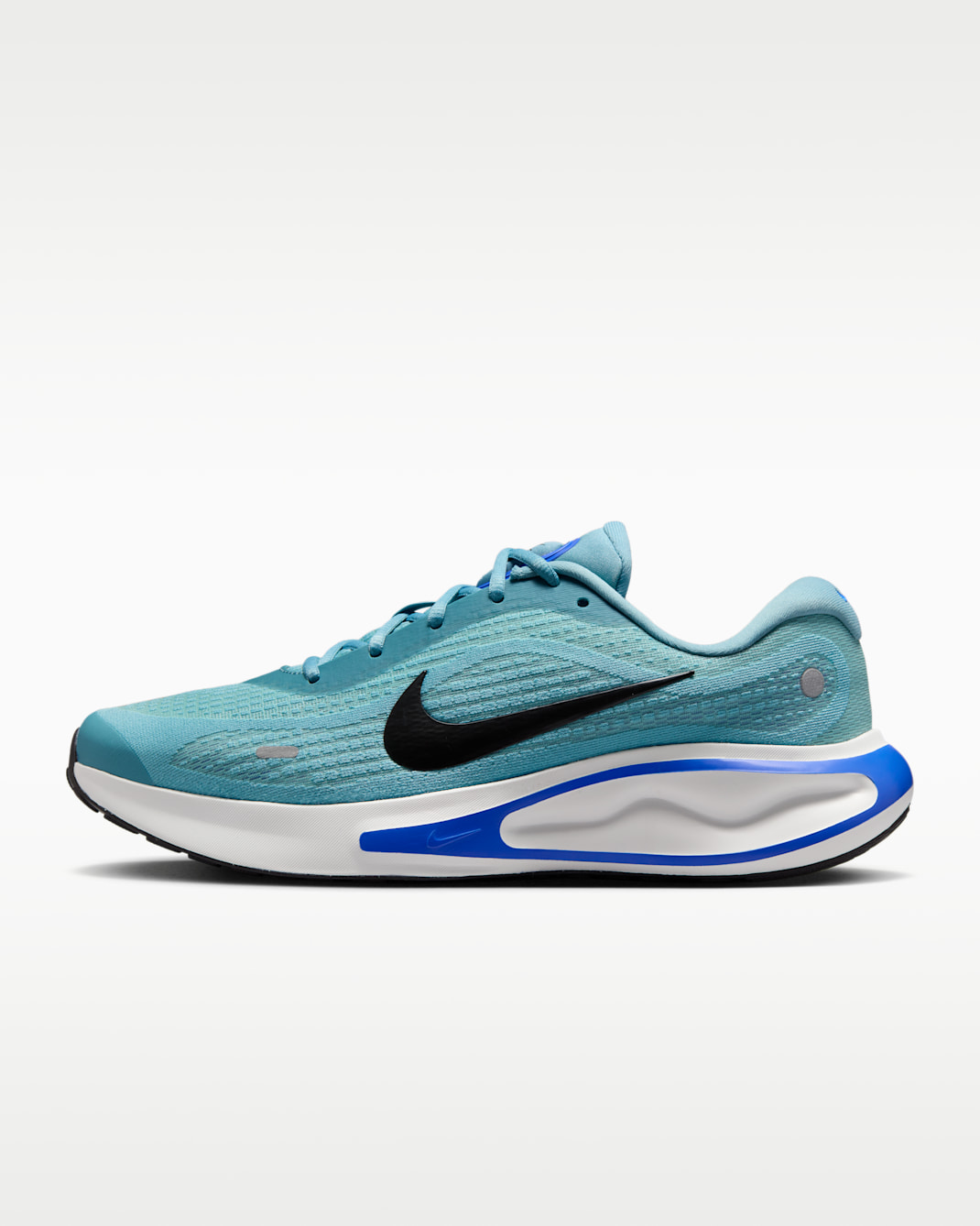 Nike Journey Run 男款路跑鞋 - Denim Turquoise/Smokey Blue/Hyper Royal/黑色