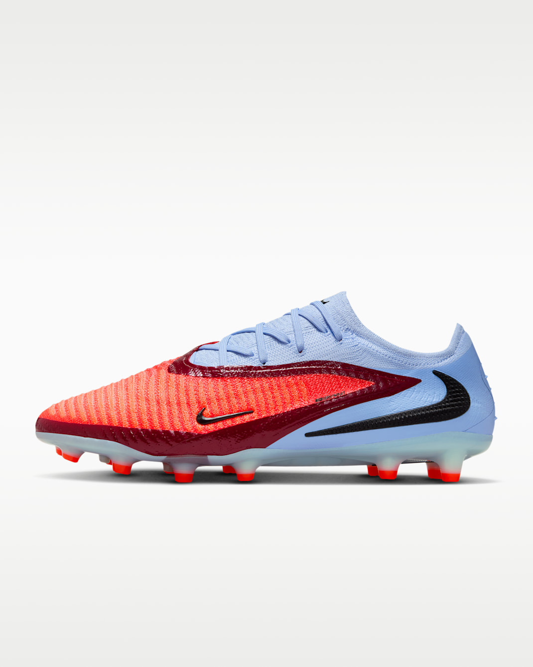 Nike Phantom 6 Low Elite Artificial-Grass Football Boot - Royal Tint/Bright Crimson