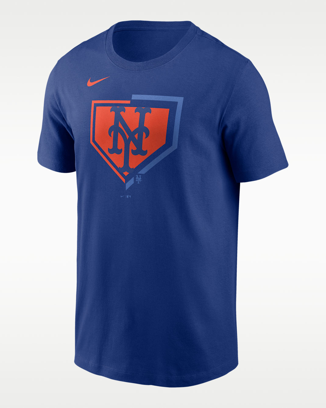 Playera Nike de la MLB para hombre New York Mets 2-Hit - Azul enérgico