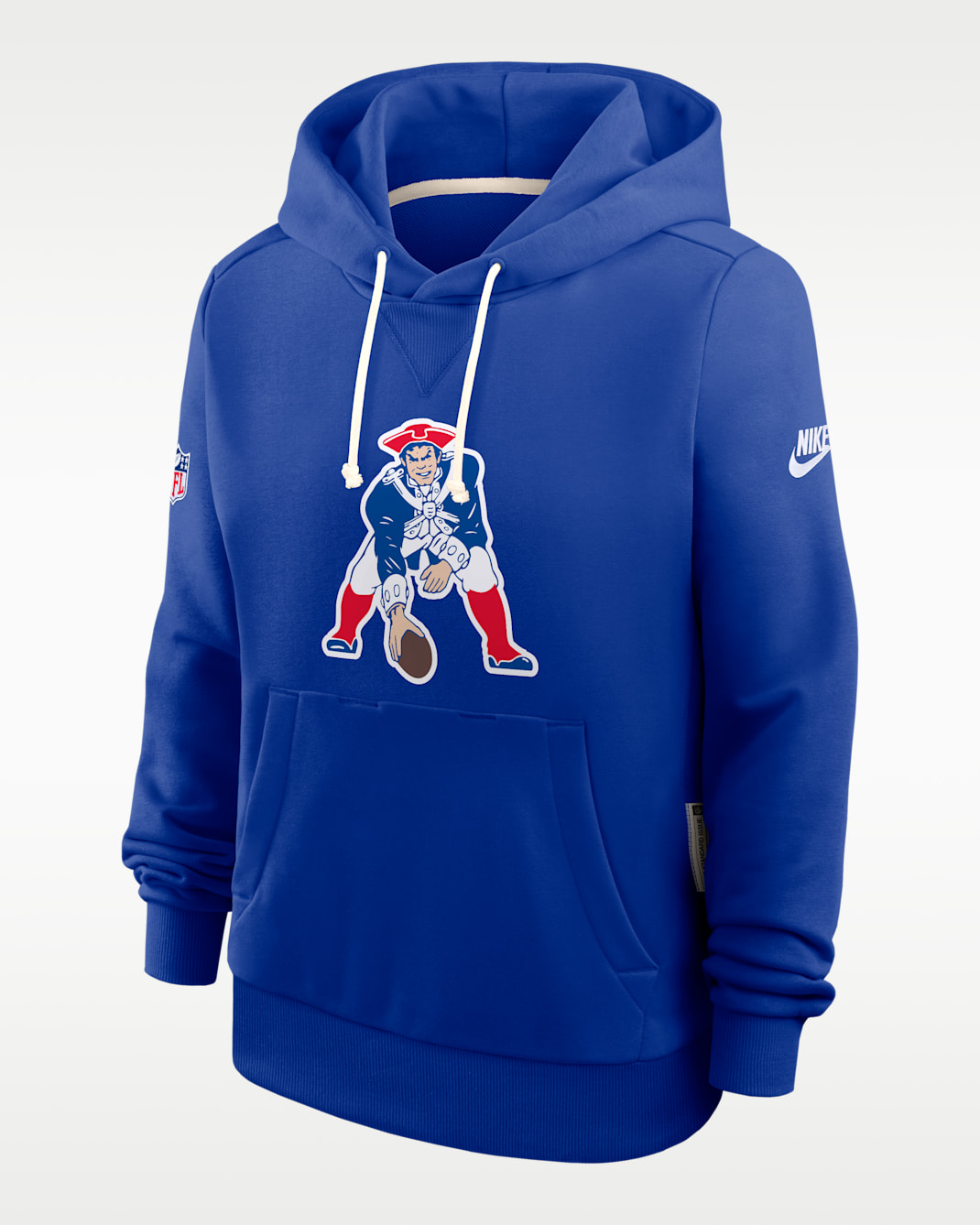New England Patriots Alt Pack Women's Nike Dri-FIT NFL Pullover Hoodie - Royal
