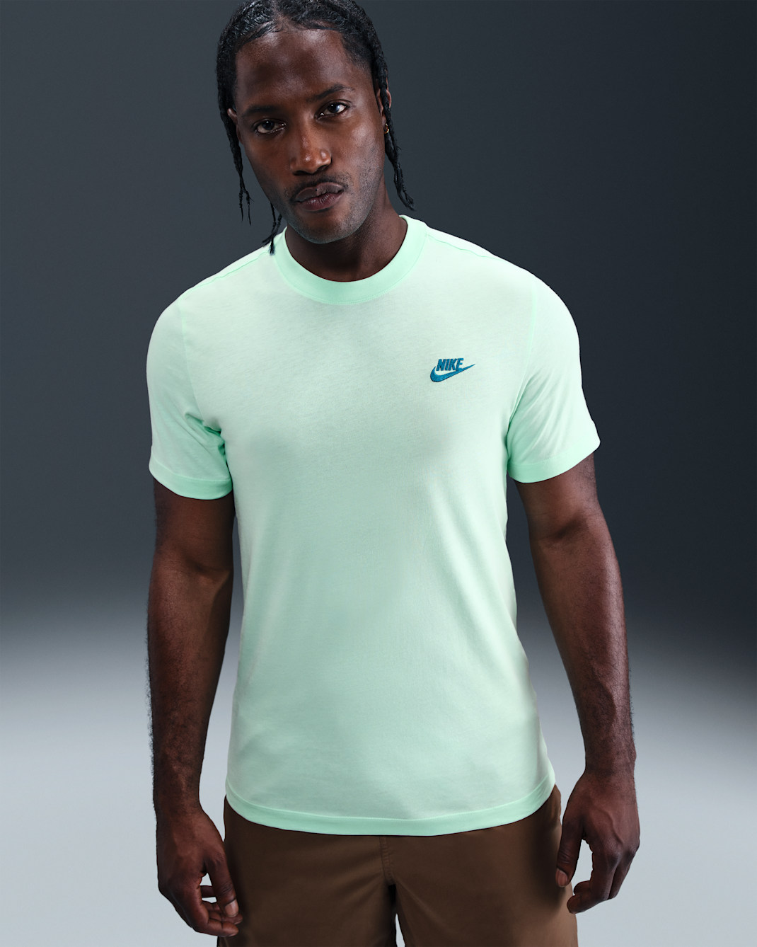Playera para hombre Nike Sportswear Club - Espuma menta