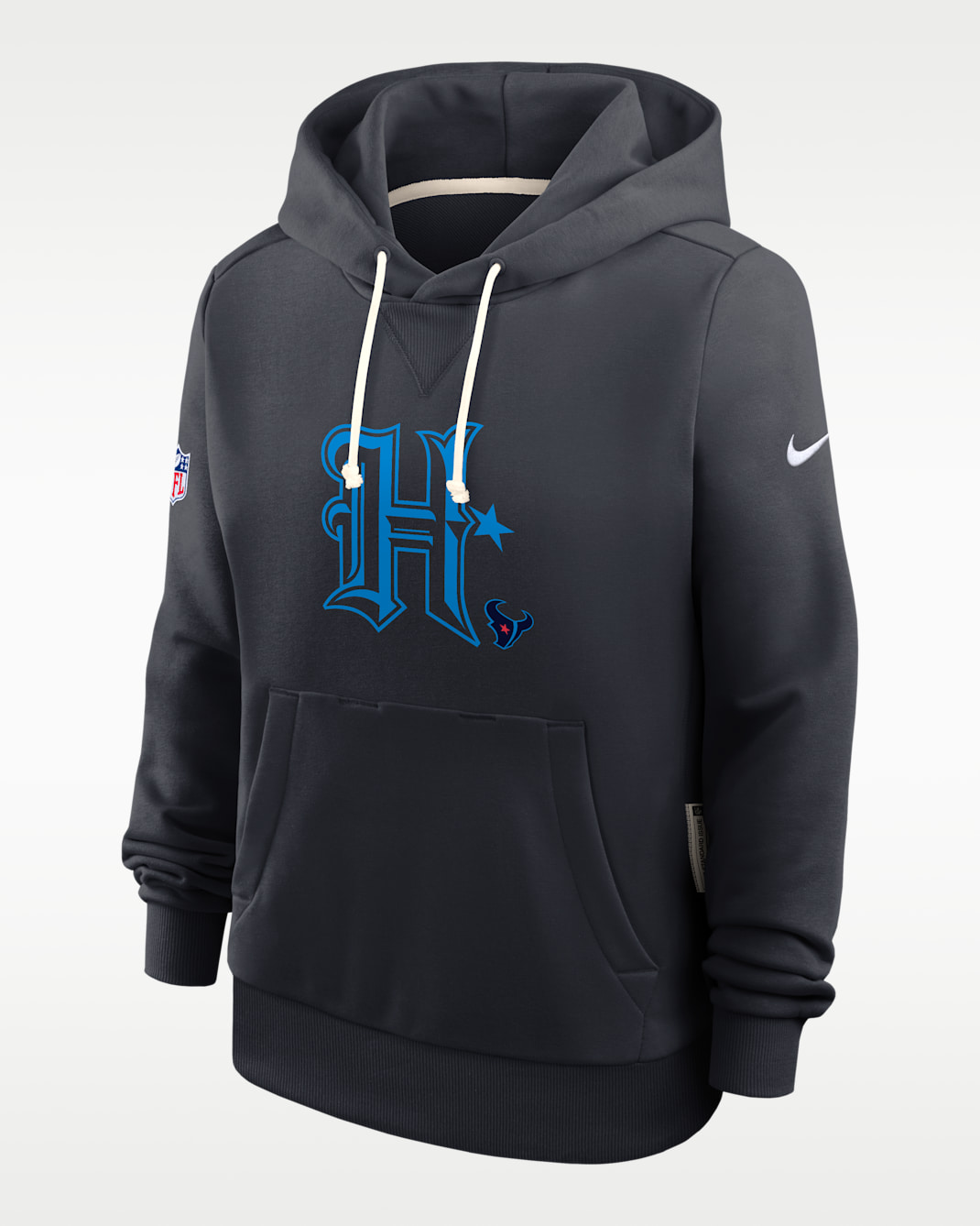 Houston Texans Alt Pack Women's Nike Dri-FIT NFL Pullover Hoodie - Navy