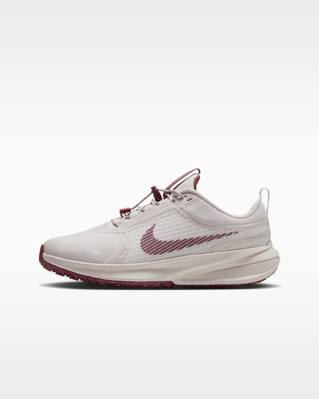 Nike Star Runner Utility Big Kids' Running Shoes w/Toggle - Summit White/Phantom/Cream II/Pink Smoke
