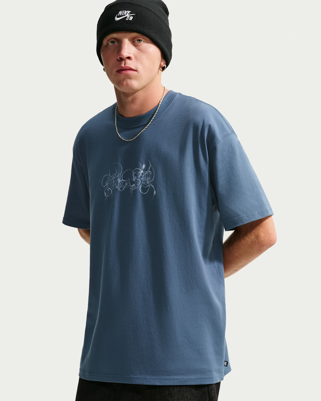 Nike SB Skate-T-Shirt - New Slate