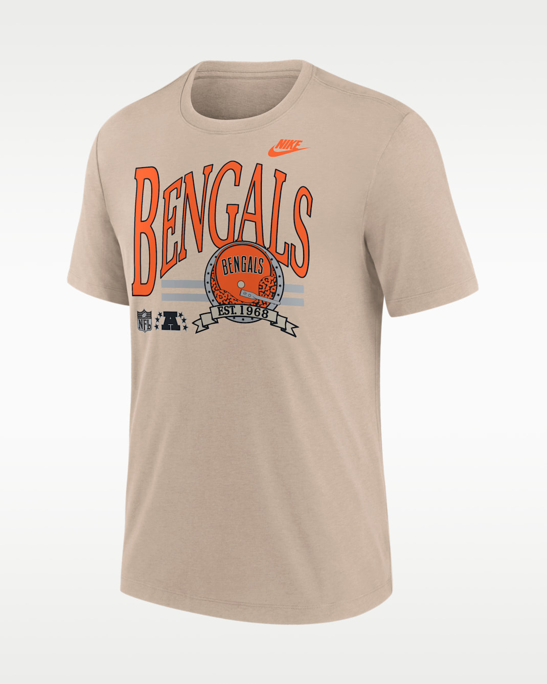 Playera Nike de la NFL para hombre Cincinnati Bengals Rewind - Arena