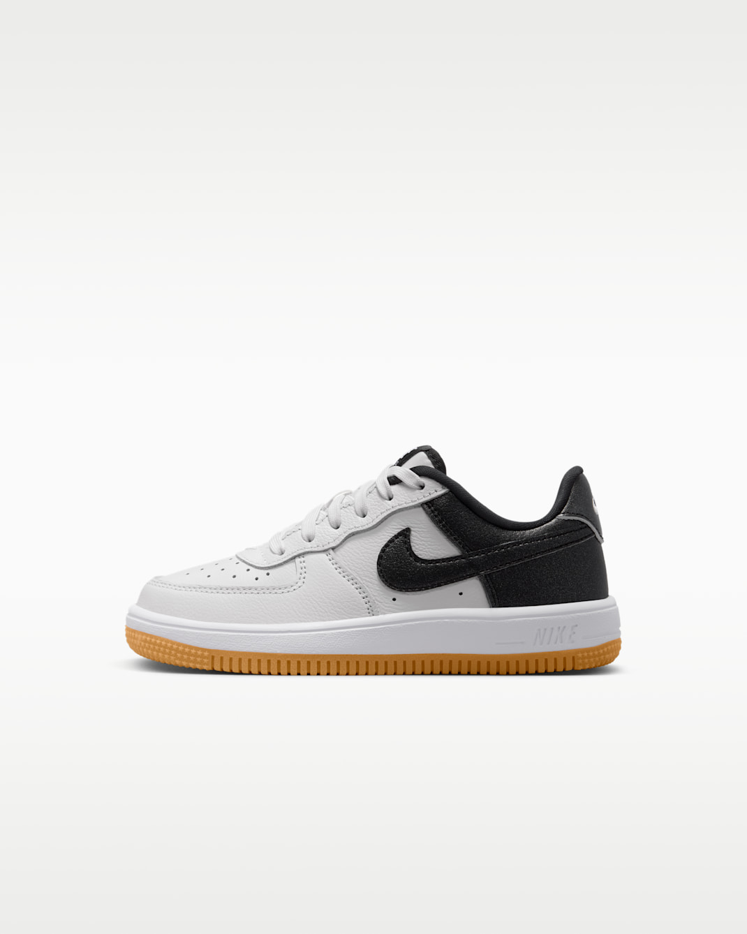 Nike Force 1 Low LV8 5 Little Kids' Shoes - Summit White/White/Metallic Silver/Black