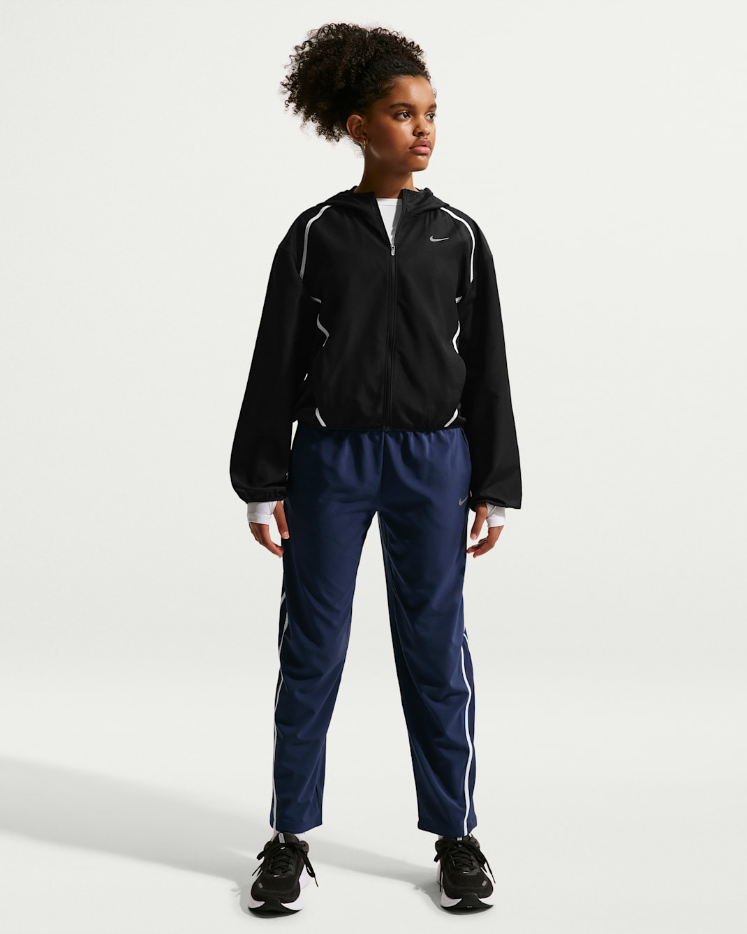 Nike Tempo Big Kids' (Girls') Repel Running Jacket