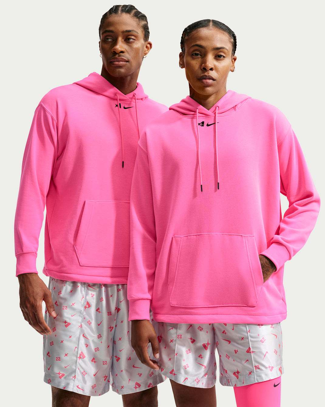 A'ja Wilson Women's Basketball Hoodie - Pinksicle/Black