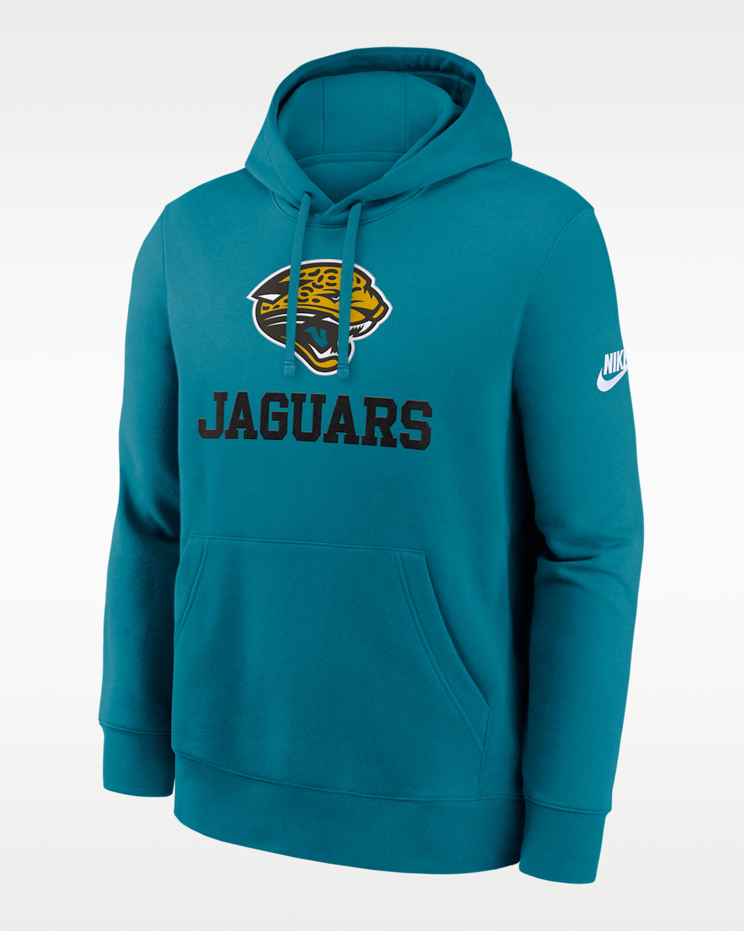Sudadera con gorro sin cierre Nike de la NFL para hombre Jacksonville Jaguars Best Season Rewind Club Logo - Azul verdoso