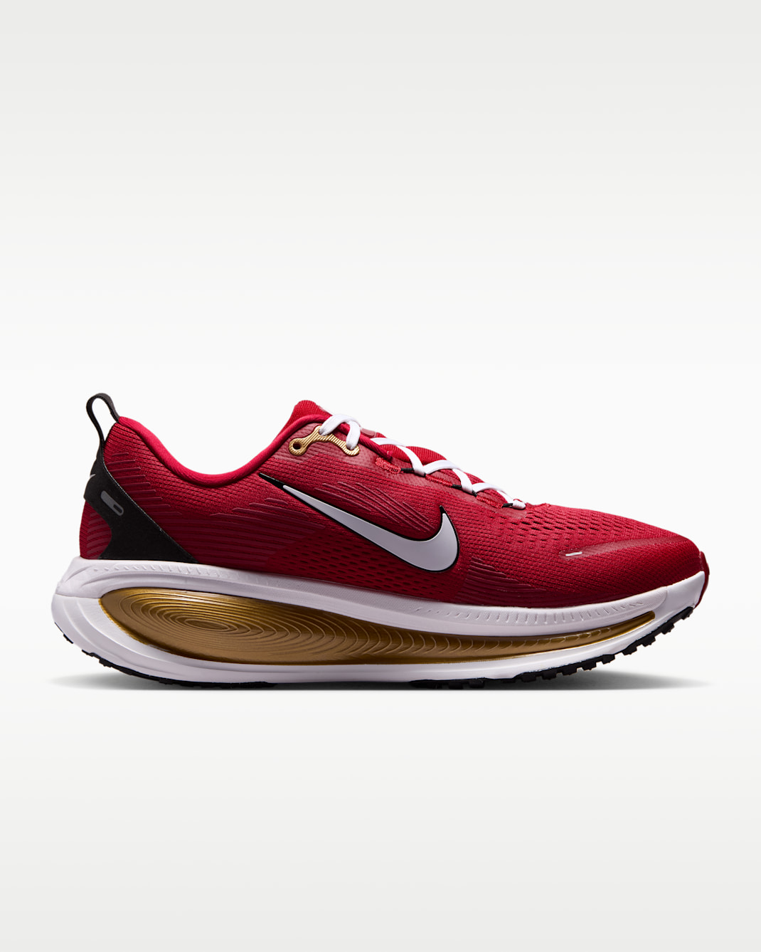 Nike Vomero 18 (San Francisco 49ers) Men's NFL Road Running Shoes