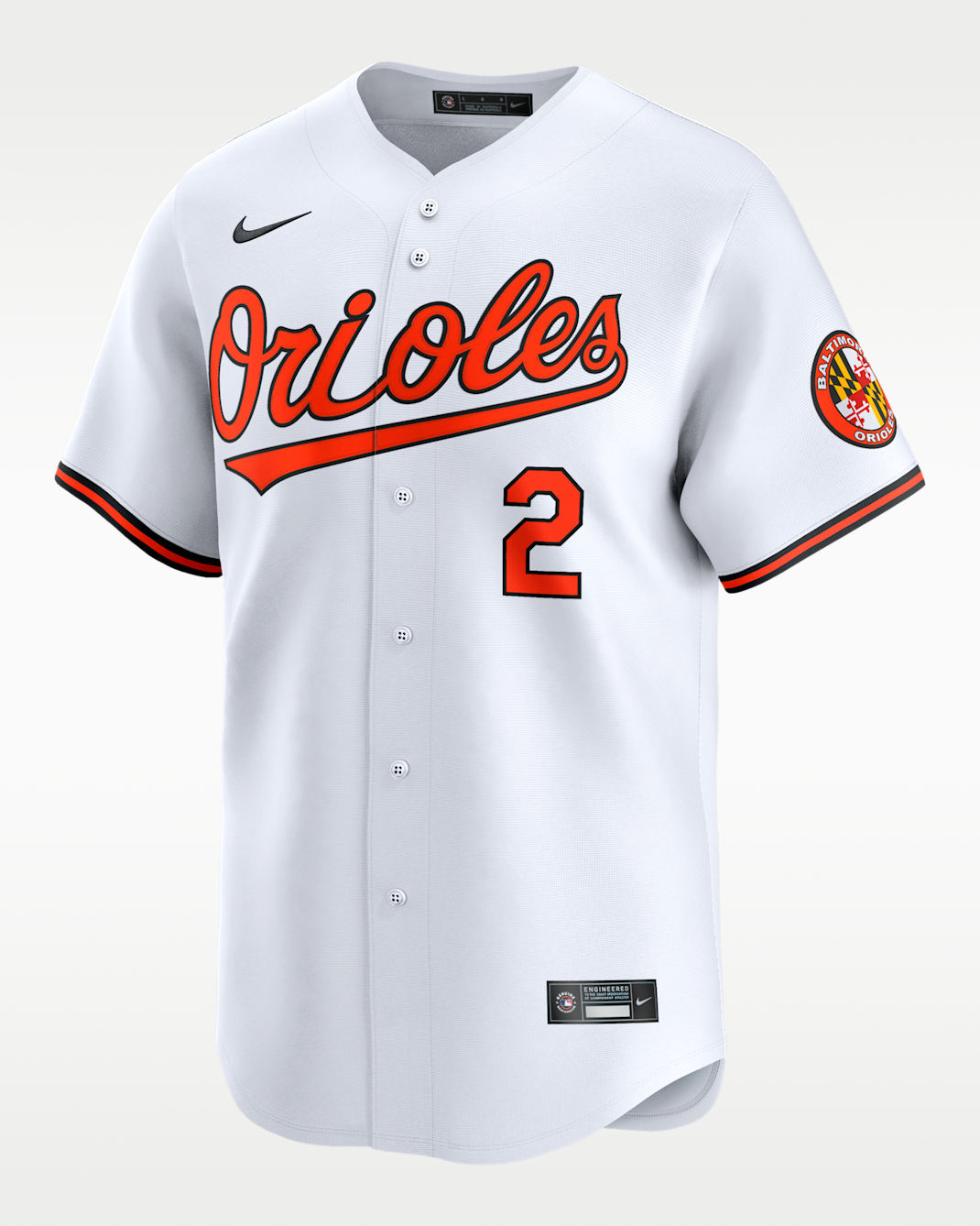Jersey Nike Dri-FIT ADV de la MLB Limited para hombre Gunnar Henderson Baltimore Orioles - Blanco
