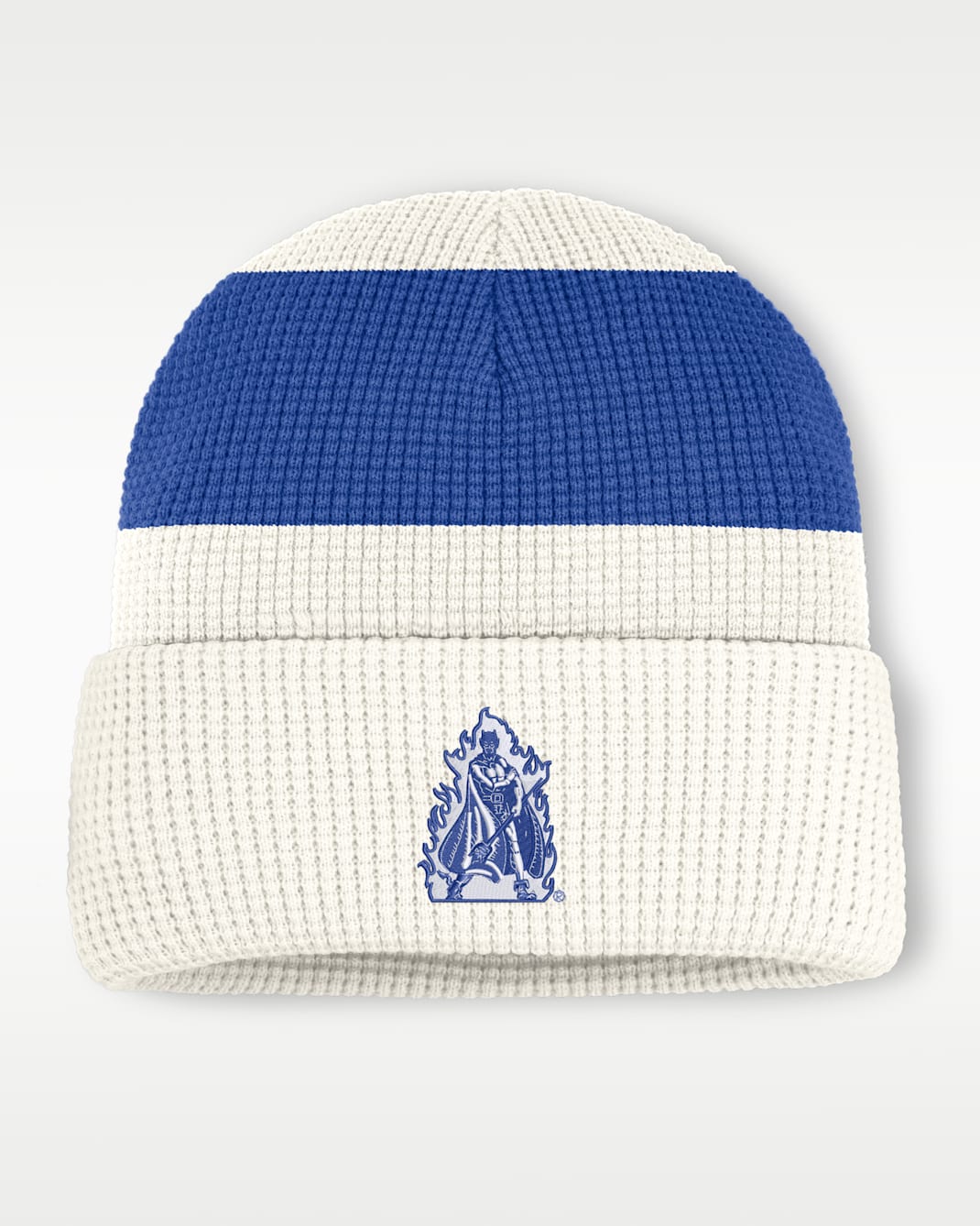 Gorro con dobladillo universitario Nike para hombre Duke - Blanco