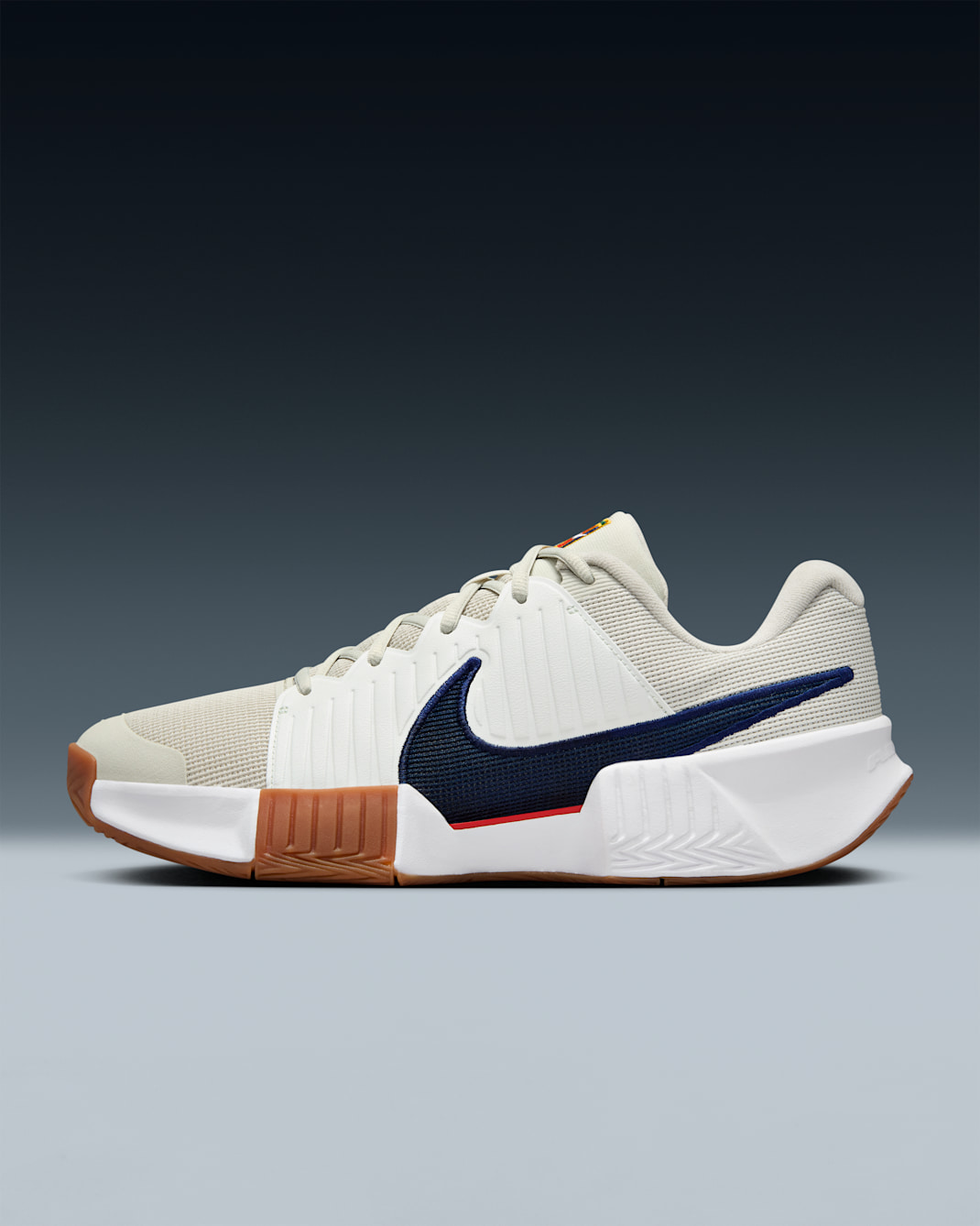 ナイキ GP チャレンジ プロ メンズ ハードコート テニスシューズ - ライトボーン/サミットホワイト/ホワイト/バイナリーブルー