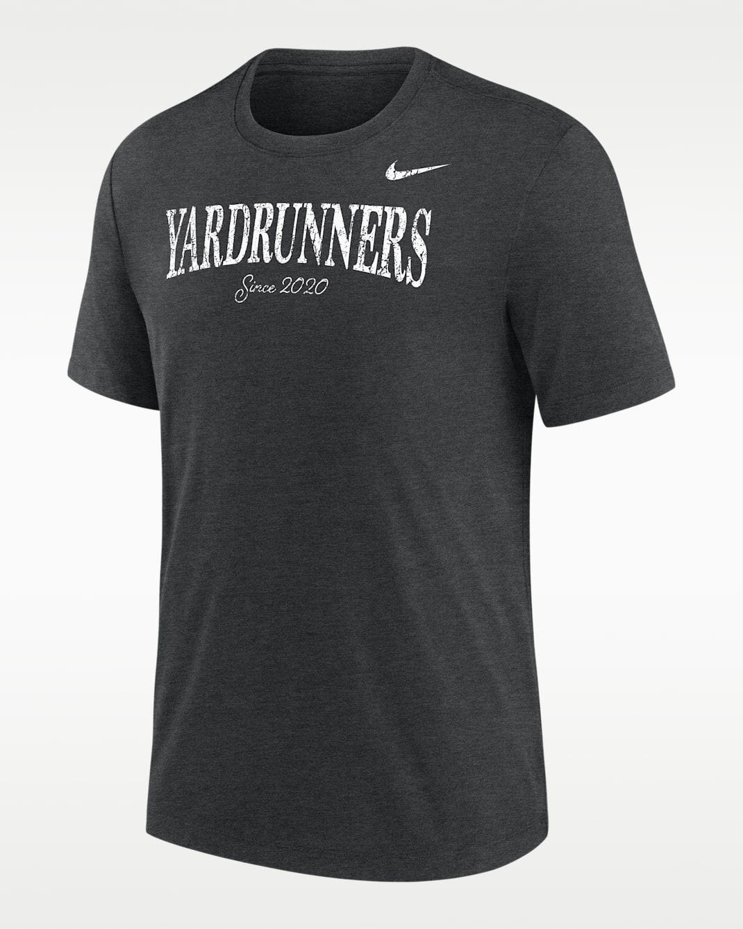 Playera de manga corta Tri-blend para hombre Nike College (Yardrunners) - Negro