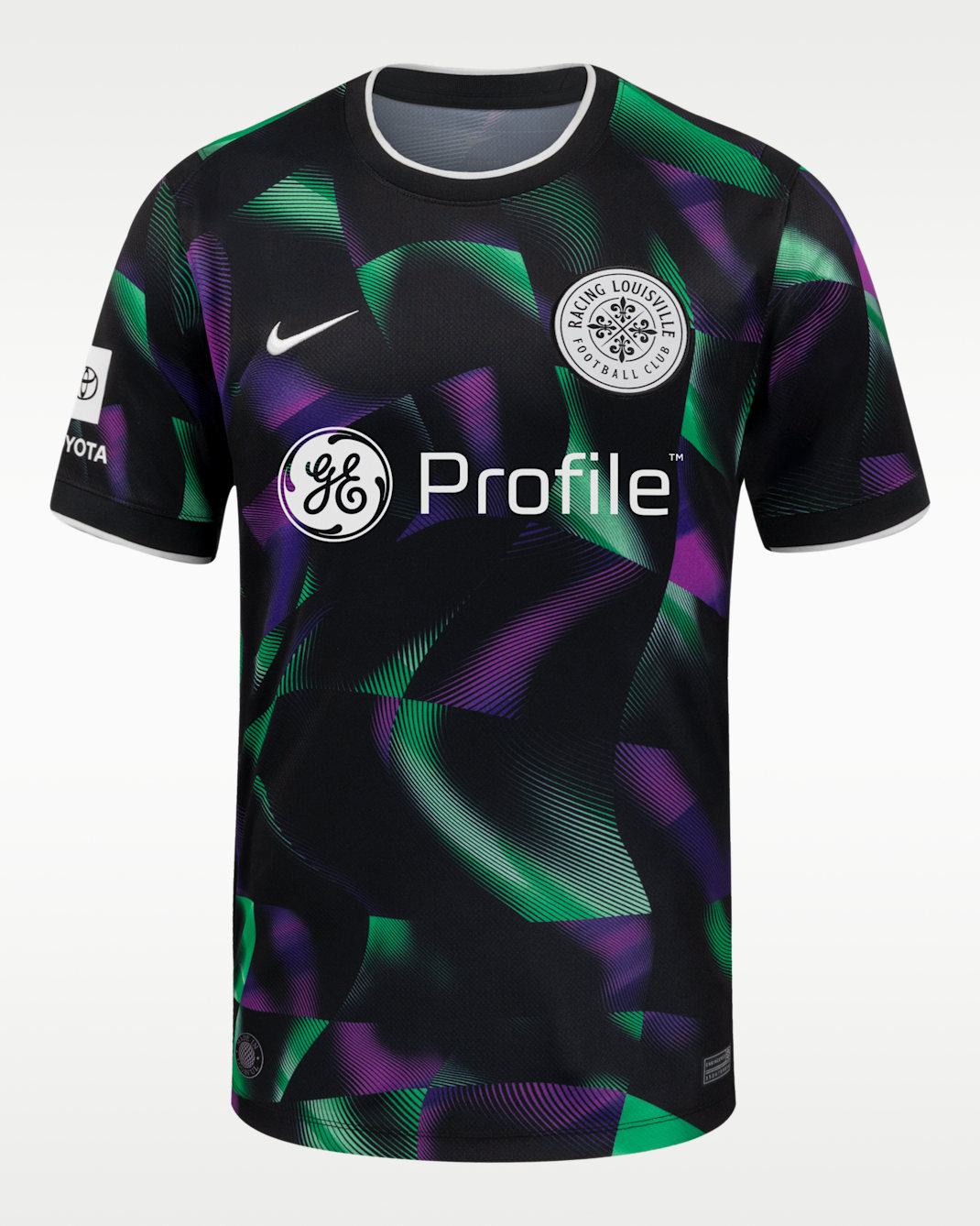 Racing Louisville FC Stadium Away Men's Nike Dri-FIT NWSL Replica Jersey - Mint Foam