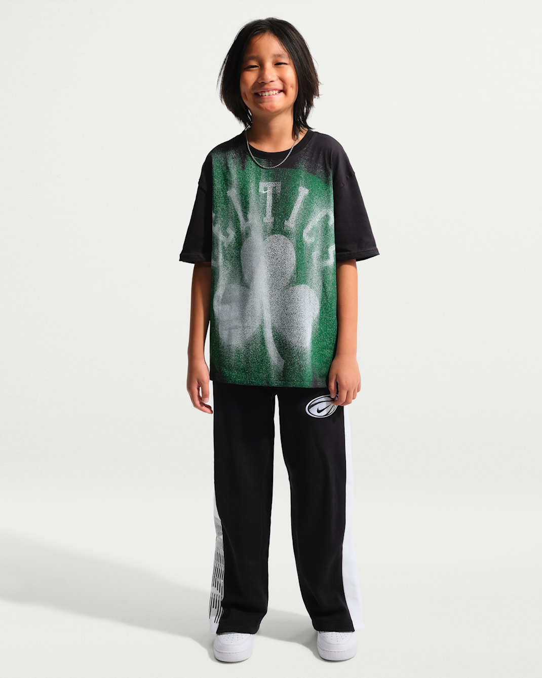 Boston Celtics Nike Edge 26 Big Kids' Short-Sleeve T-Shirt