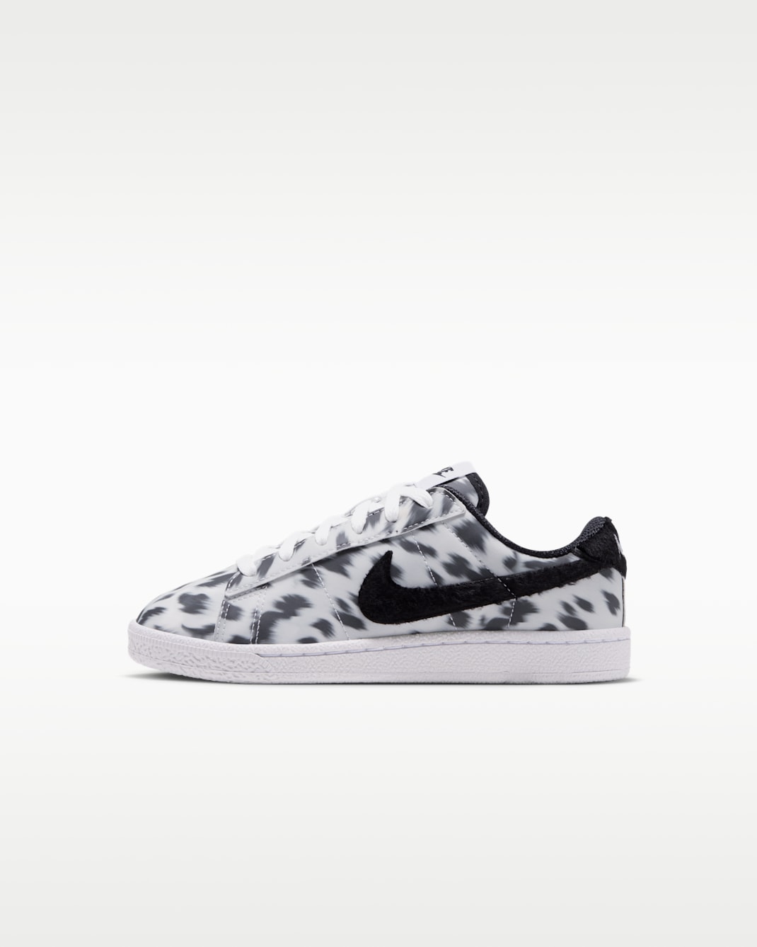 Chaussure Nike Tennis Classic pour enfant - Blanc/Noir