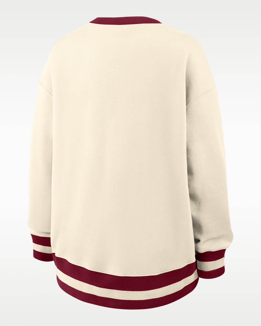 Oklahoma Legacy Women's Nike College Oversized Pullover Crew