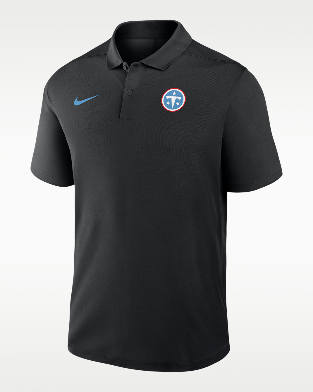 Tennessee Titans Logo Victory Men's Nike Dri-FIT NFL Polo - Black