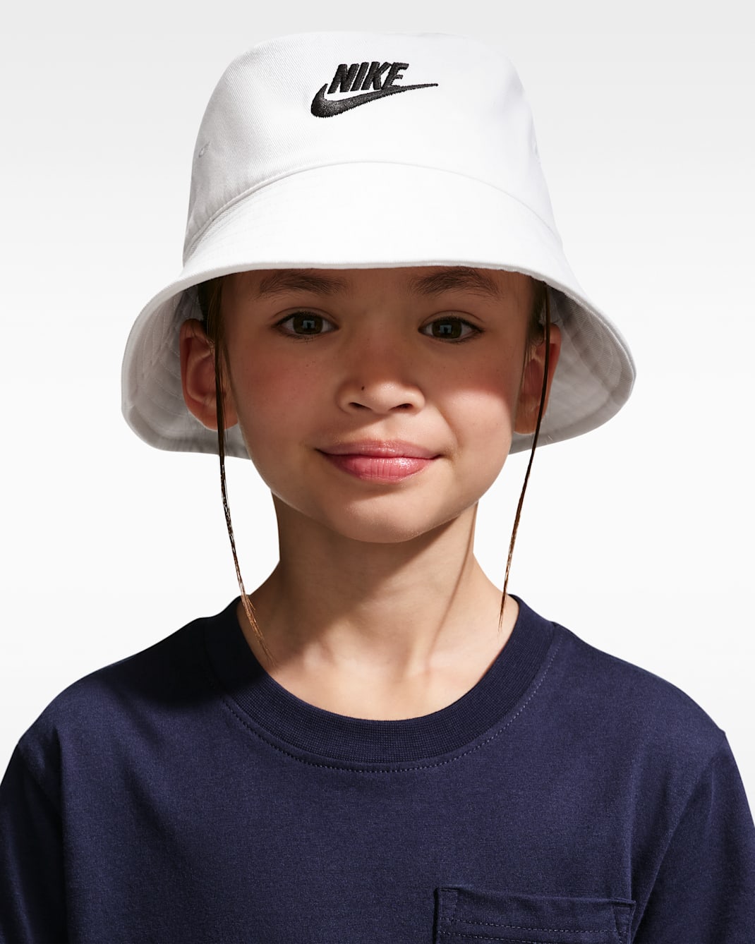 Nike Little Kids' Futura Apex Bucket Hat - White