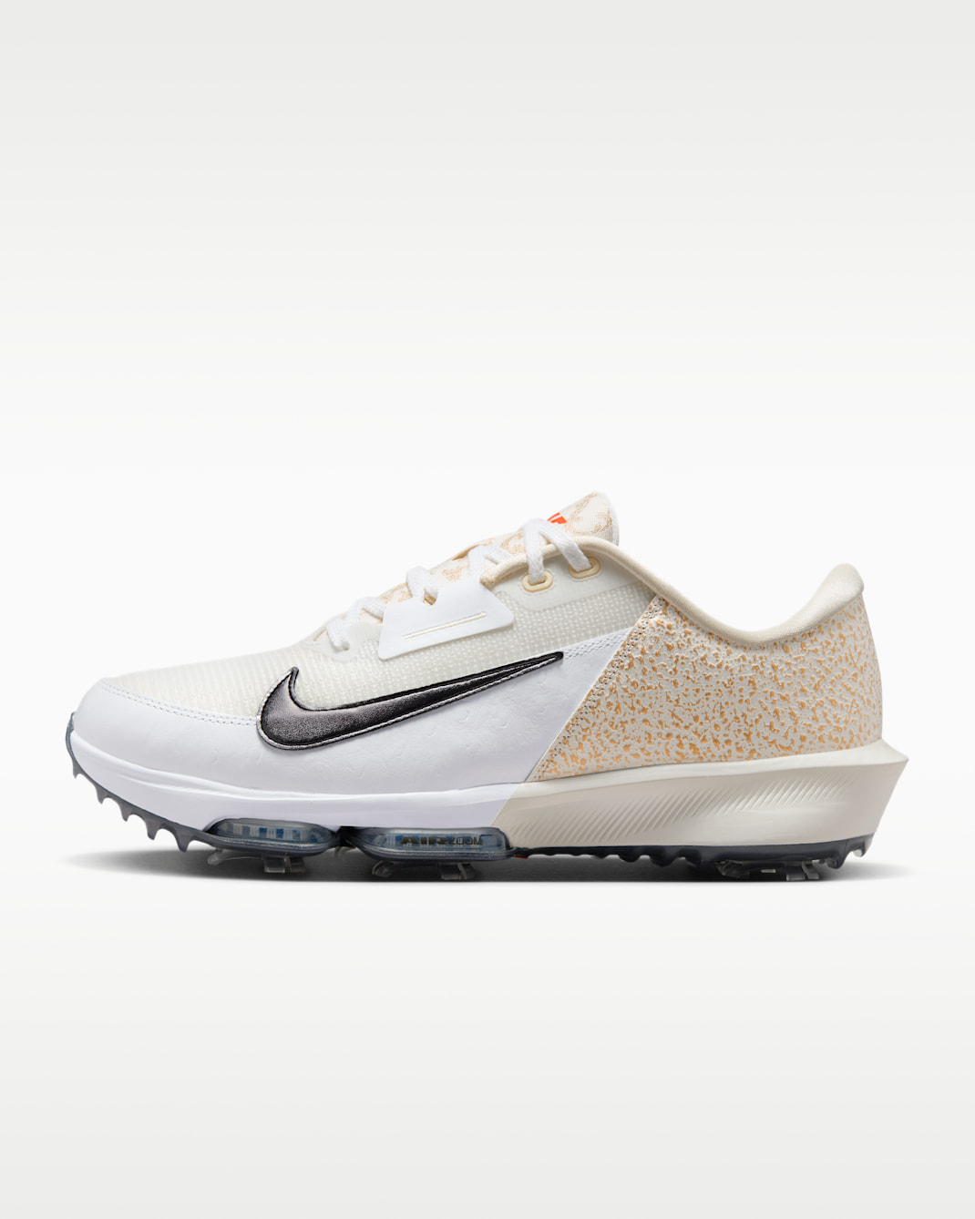 Nike Infinity Tour 2 Golf Shoes (Wide) - Sail/White/Metallic Gold