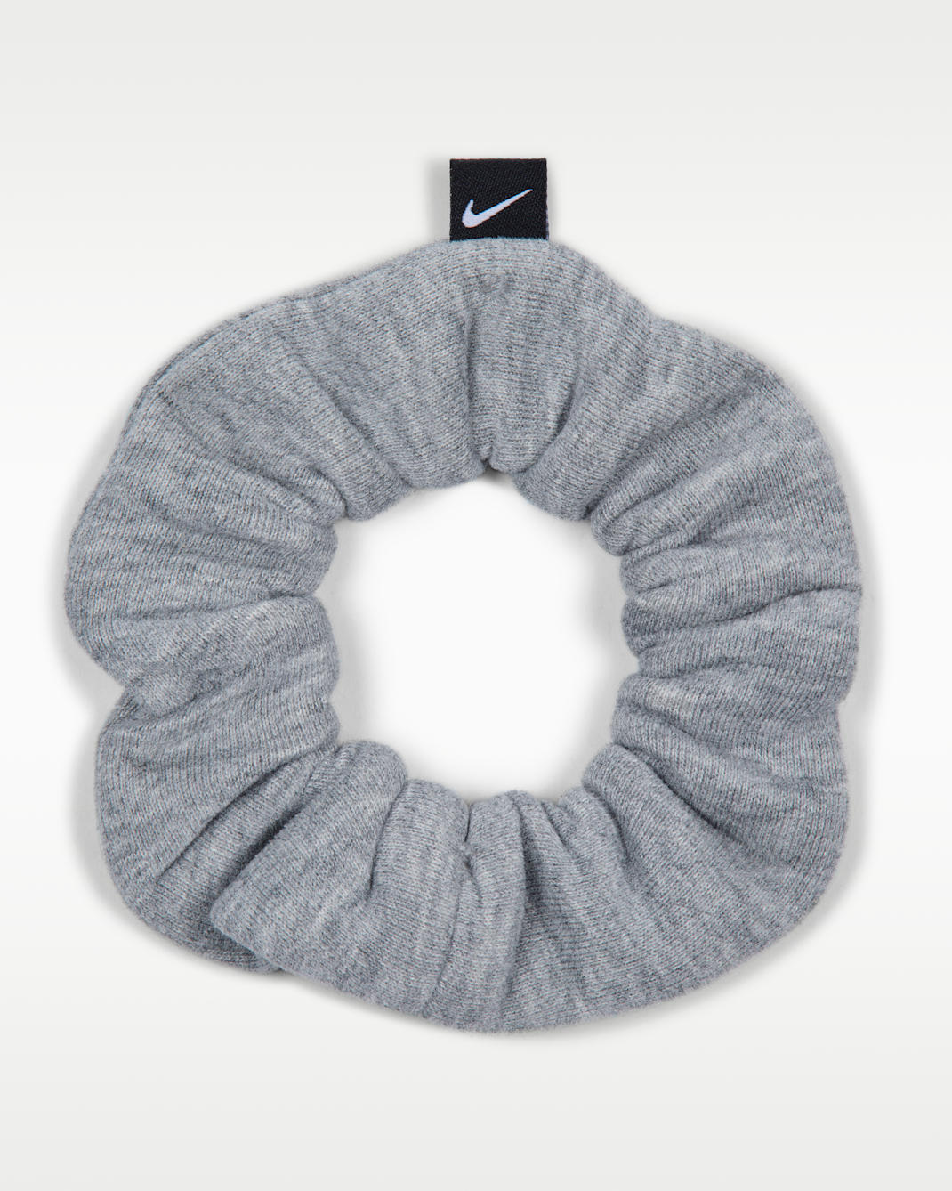 Nike Studio Fleece Gathered Hair Tie - Dark Grey Heather