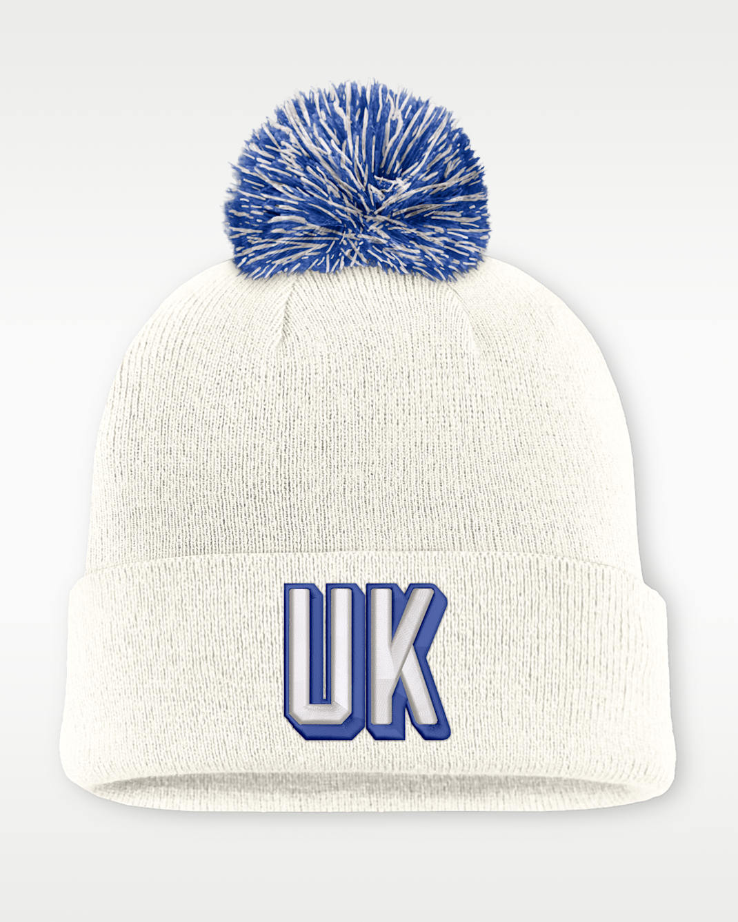 Kentucky Peak Men's Nike College Cuffed Beanie - White