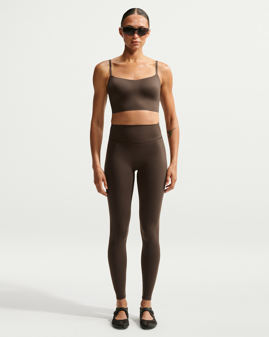 NikeSKIMS Matte Women's High-Waisted 73.5cm (approx.) Leggings - NSKM Dark Sepia/NSKM Dark Sepia
