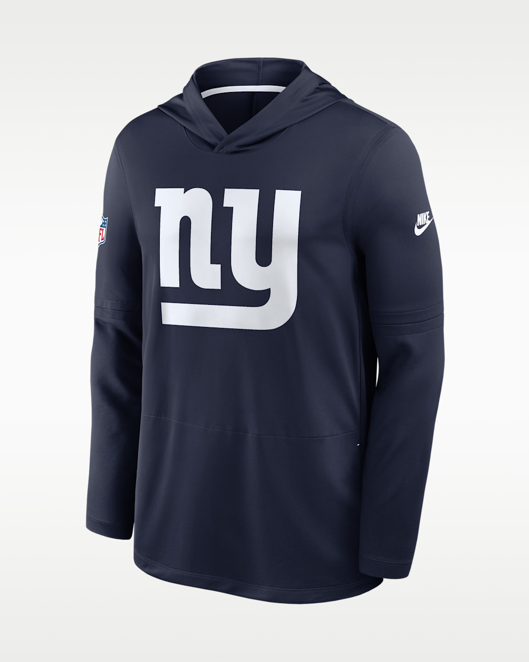 New York Giants Alt Men's Nike Dri-FIT NFL Long-Sleeve Hooded Top - Navy