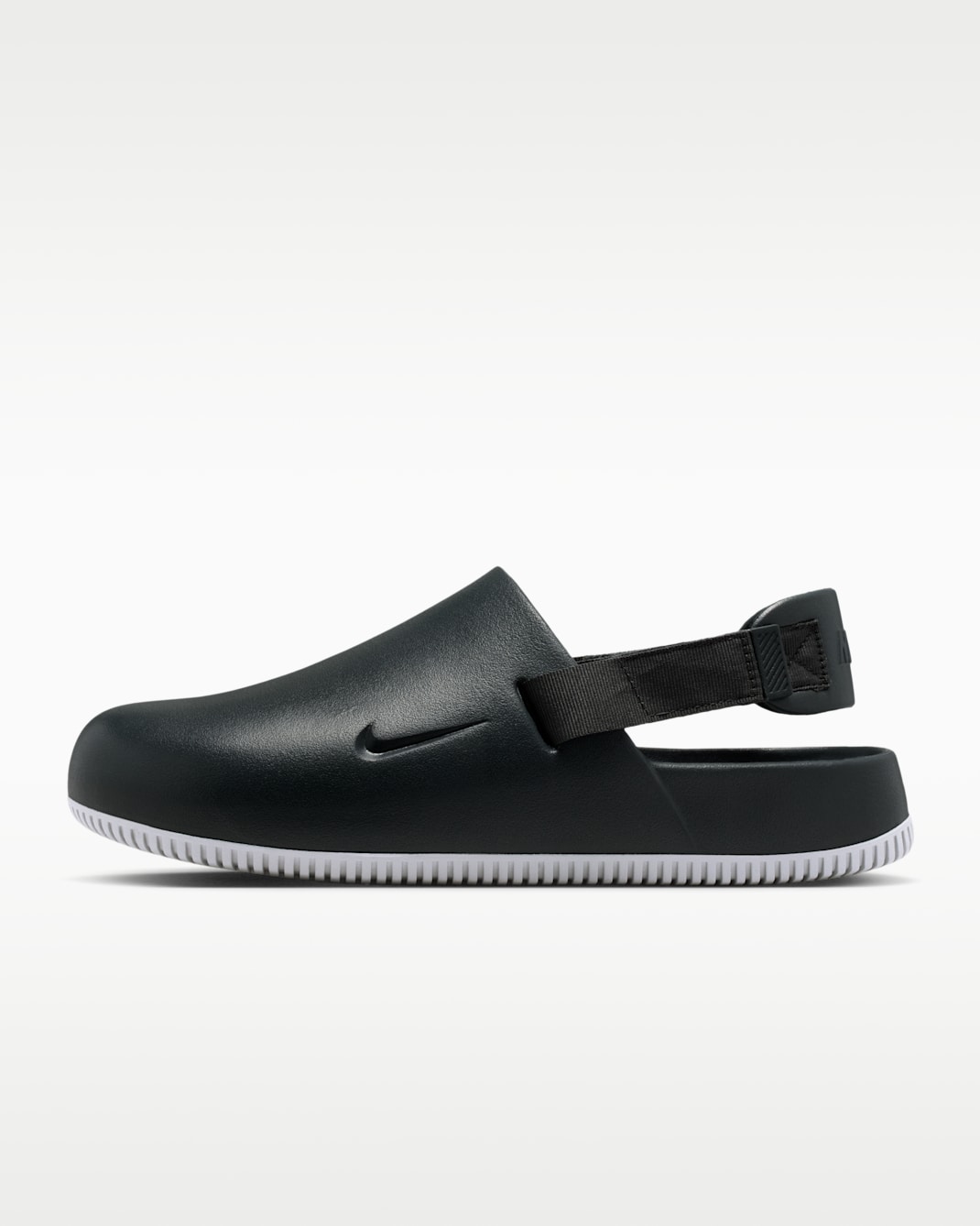 Nike Calm Men's Mules - Dark Smoke Grey/Light Smoke Grey/Dark Smoke Grey