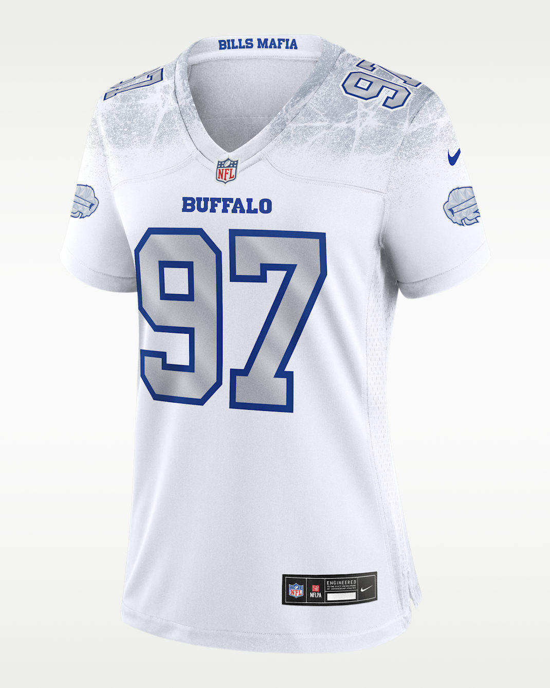 Joey Bosa Buffalo Bills Rivalries Collection Women’s Nike NFL Game Jersey - White