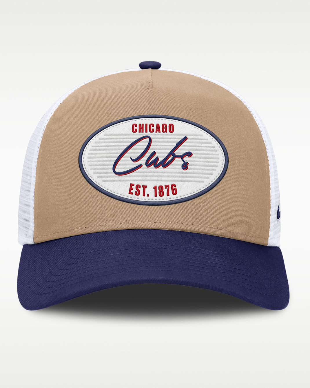 Chicago Cubs Rise Men's Nike MLB A-Frame Trucker Adjustable Hat