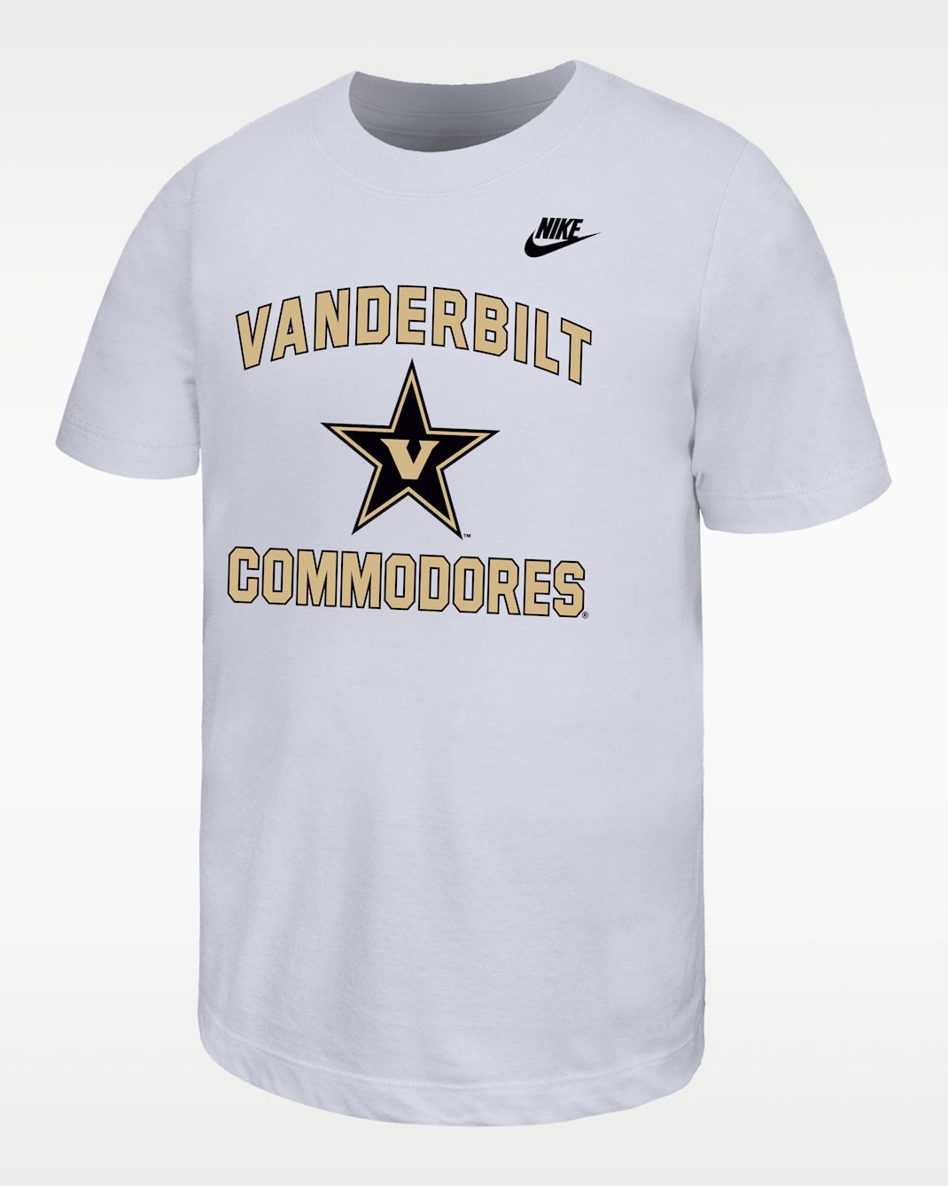 Vanderbilt Commodores Big Kids' Nike Football T-Shirt - White