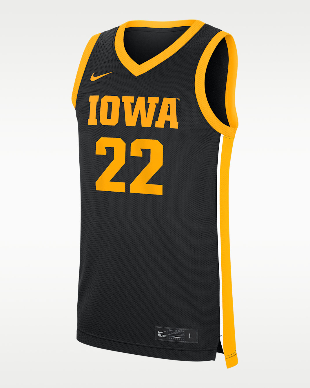 Caitlin Clark Iowa Unisex Nike Dri-FIT College Women’s Basketball Replica Jersey - Black