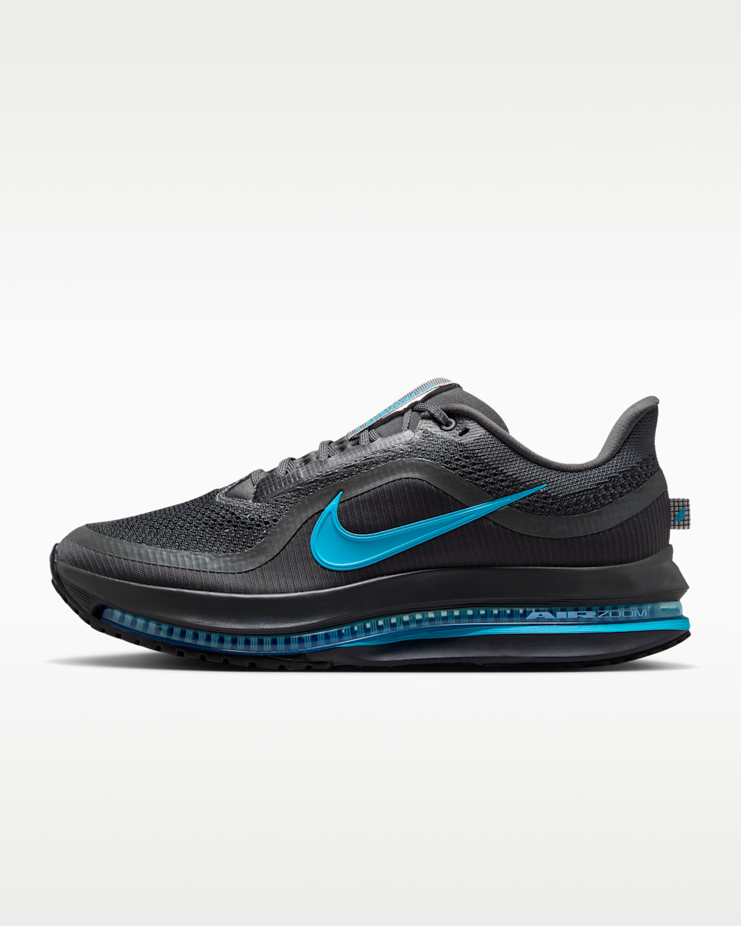 Nike Pegasus Premium Men's Road Running Shoes - Anthracite/College Grey/White/Light Current Blue
