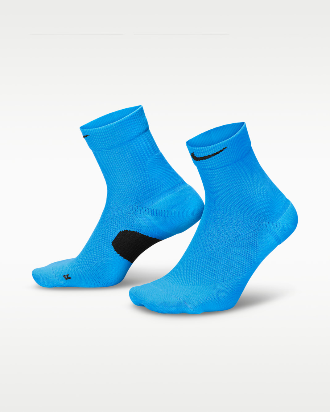 Nike Running Midweight Micro Crew Socks (1 Pair) - Blue Hero/Black