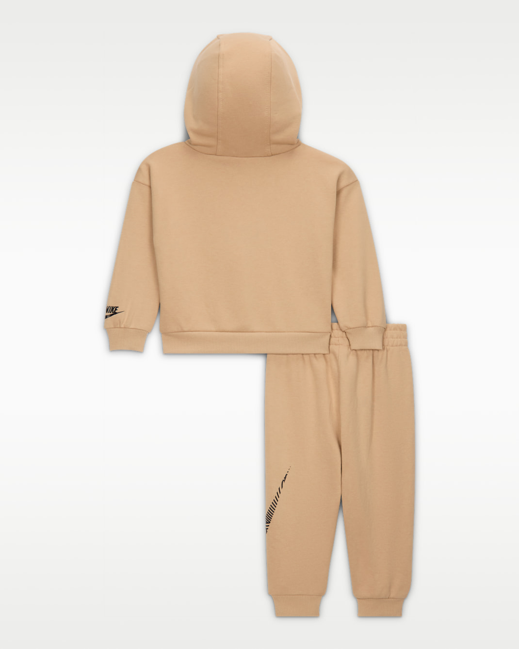 Nike Sportswear In The Zone Baby (12-24M) 2-Piece Oversized French Terry Pullover Set - Brown